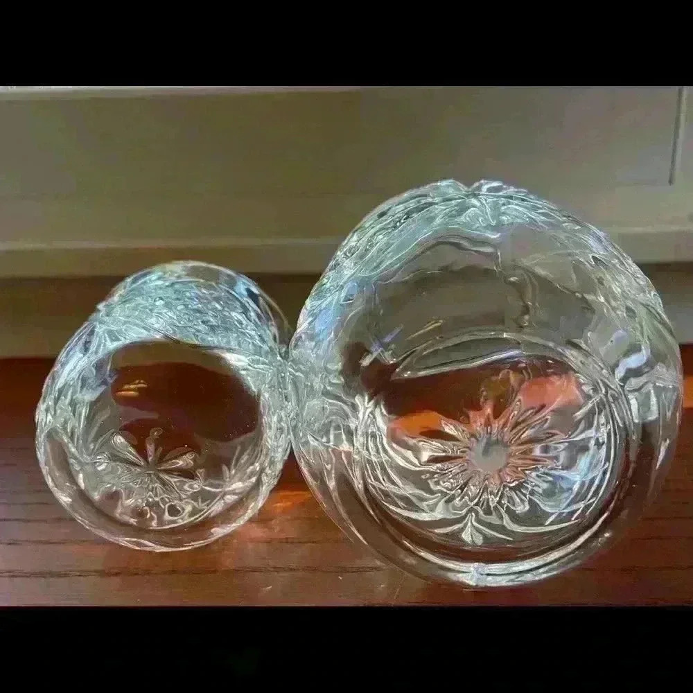 - Godlinger Cut Crystal Bedside Cup & Carafe Dublin Pattern. Great ❤️ Gift - Picture 3 of 6